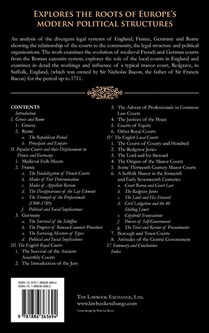 A History of Lay Judges achterzijde