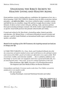 Take Two Tablets achterzijde