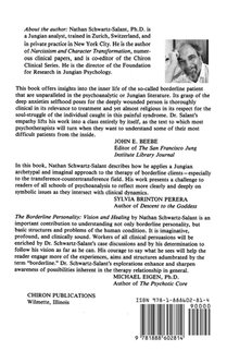 The Borderline Personality achterzijde