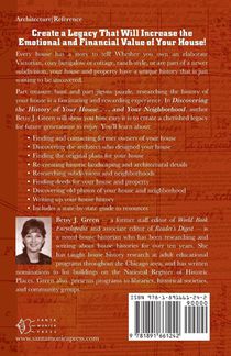 Discovering the History of Your House and Your Neighborhood achterzijde