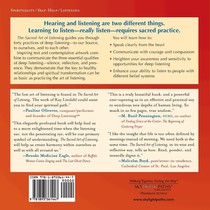 The Sacred Art of Listening achterzijde