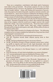 History of the Income Tax achterzijde