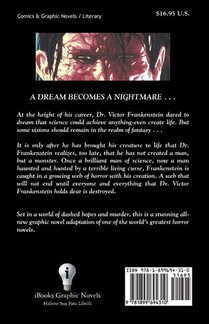 Frankenstein-The Graphic Novel achterzijde