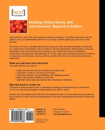 Building Online Stores with osCommerce: Beginner Edition achterzijde