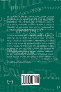 Logique Dialogique: Une Introduction achterzijde