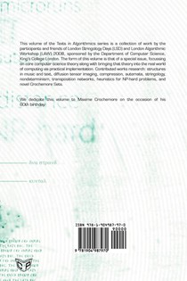 London Algorithmics, 2008: Theory and Practice achterzijde