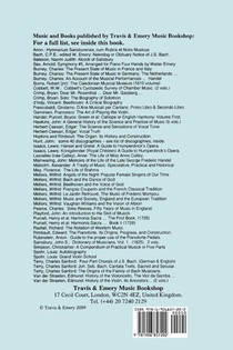 Joh. Seb. Bach, Cantata Texts, Sacred and Secular. (Facsimile 1926) (Johann Sebastian Bach) achterzijde