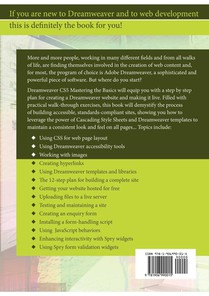 Dreamweaver CS5 Mastering the Basics achterzijde