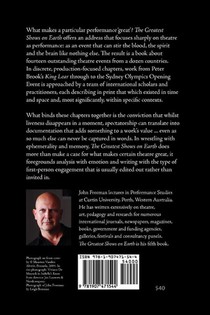 Greatest Shows on Earth achterzijde