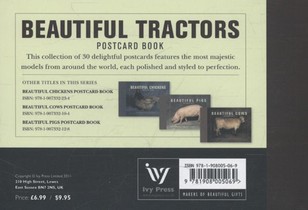Beautiful tractors postcard book : 30 postcards achterzijde