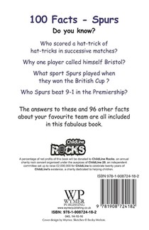 Tottenham Hotspur - 100 Facts achterzijde