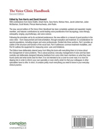 The Voice Clinic Handbook achterzijde