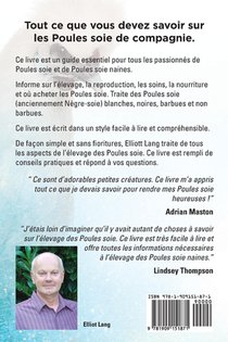 Poules soie de compagnie. Tout sur les Poules soie naines, l'elevage, la reproduction, les soins, la nourriture et ou les acheter. Inclut les Poules soie noires, blanches et barbues. achterzijde