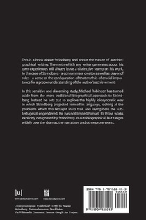 Strindberg and Autobiography achterzijde