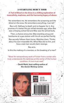 A Trail of Blood on the Snow achterzijde