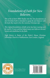 The Foundations of Faith for New Believers: Students Manual: Students Manual achterzijde