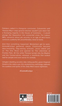 Corbyn Comic Book achterzijde