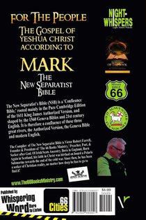 The Gospel of Yeshua Christ According to MARK - (NSB) achterzijde
