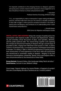 Spatial Justice and Diaspora achterzijde