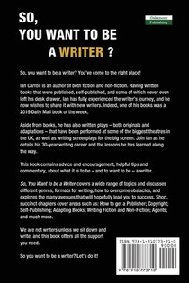 So, You Want to be a Writer? achterzijde