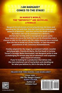 I Am Margaret: The Play achterzijde