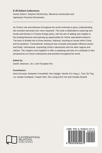 New Perspectives on China's Relations with the World achterzijde
