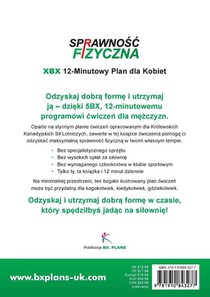 Sprawnosc Fizyczna Xbx 12-Minutowy Plan Dla Kobiet achterzijde