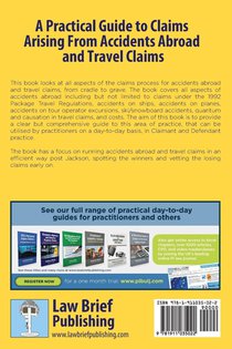 A Practical Guide to Claims Arising from Accidents Abroad and Travel Claims achterzijde