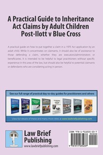 A Practical Guide to Inheritance Act Claims by Adult Children Post-Ilott v Blue Cross achterzijde