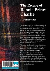 The Escape of Bonnie Prince Charlie achterzijde