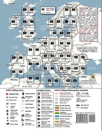 Interrail/Eurail Icon Illustrated Railway Atlas - Global Pass Edition achterzijde