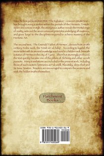 The Kybalion & The Emerald Tablet of Hermes achterzijde