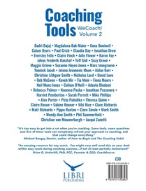 Coaching Tools: 101 coaching tools and techniques for executive coaches, team coaches, mentors and supervisors: WeCoach! Volume 2 achterzijde