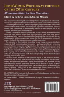 Irish Women Writers at the Turn of the Twentieth Century achterzijde