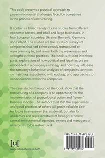 Pro-Ecological Restructuring of Companies achterzijde