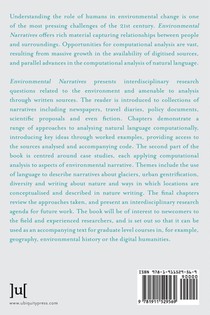 Unlocking Environmental Narratives achterzijde