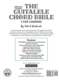 The Guitalele Chord Bible: ADGCEA Standard Tuning 1,728 Chords achterzijde