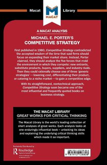 An Analysis of Michael E. Porter's Competitive Strategy achterzijde