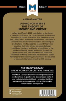 An Analysis of Ludwig von Mises's The Theory of Money and Credit achterzijde