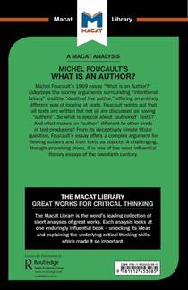 An Analysis of Michel Foucault's What is an Author? achterzijde