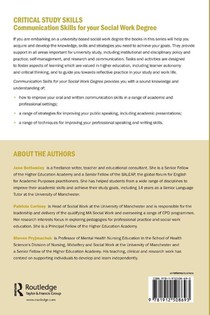 Communication Skills for your Social Work Degree achterzijde