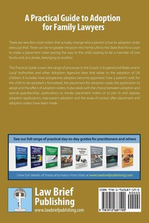 A Practical Guide to Adoption for Childcare Lawyers achterzijde