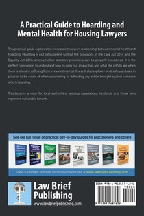 A Practical Guide to Hoarding and Mental Health for Housing Lawyers achterzijde