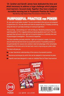 Purposeful Practice for Poker achterzijde