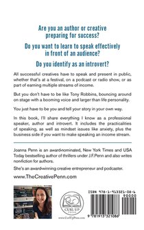 Public Speaking for Authors, Creatives and Other Introverts achterzijde