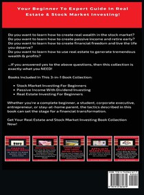 Real Estate And Stock Market Investing Mastery (3 Books In 1) achterzijde