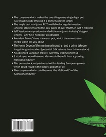 Marijuana Stock Secrets achterzijde