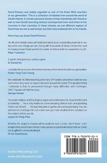 Tributes by Friends of David Pawson achterzijde