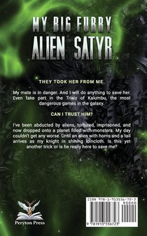 My Big Furry Alien Satyr achterzijde