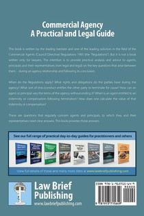 Commercial Agency - A Practical and Legal Guide achterzijde